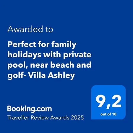 Vila Perfect For Family Holidays With Private Pool, Near And Golf- Ashley *